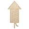 Rocket Fireworks Patriotic Unfinished Wood Shape Piece Cutout for DIY Craft Projects